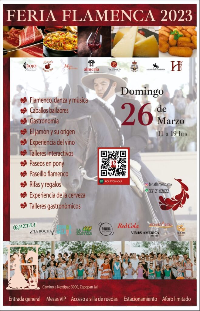 Poster de la Feria Flamenca 2023